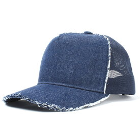 ベーシックエンチ Damage Mesh Cap ダメージ メッシュキャップ リバーアップ WEB オンライン限定 帽子 メッシュ キャップ ユニセックス 男女兼用 ウッドランド 迷彩 ジーンズ ジーパン デニム ボディ スナップバック サイズ調整 フリーサイズ メンズ レディース 3色 qcl-8598