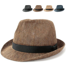 【涼しい麻素材】ベーシックエンチ Linen Thermo Hat リネン ヘンプ サーモ ハット 帽子 春夏 オールシーズン サイズ調整 全4色 レディース メンズ フリーサイズ 57cm-59cm bca-y01538