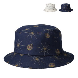 【日本製生地 抗菌 消臭 吸水速乾】ベーシックエンチ Vintage Paisley Bucket Hat ビンテージ ペイズリー バケットハット 薄い 軽い 涼しい バケット ハット 国産生地 柔らかい 軽量 帽子 レディース メンズ 春夏 コットン 夏用 風通し フリーサイズ 全2色 bcn-y21745