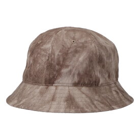 【抗菌 消臭】ベーシックエンチ Tie-Dye Cord Crew Hat タイダイ コーデュロイ クルー ハット バケットハット テニスハット クルーハット 帽子 日除け ギフト プレゼント アウトドア ゴルフ 秋冬 フリーサイズ レディース メンズ 男女兼用 全5色 bcq-y21781