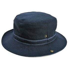 【特大サイズ フリーサイズ 麻】ベーシックエンチ Linen Denim Hat リネン デニム ハット 帽子 サファリハット バケット 日除け UV オールシーズン 秋冬 春夏 ヘンプ WEB限定 メンズ レディース フリーサイズ ビッグサイズ 大きい 64cm 4色 2サイズ qcl-m8654 母の日