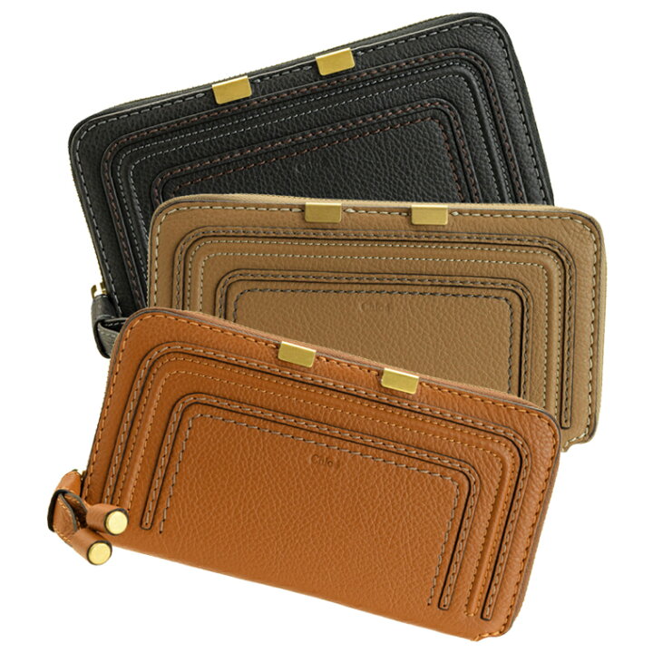 楽天市場】クロエ Chloe ラウンドファスナー長財布 MARCIE マーシー 