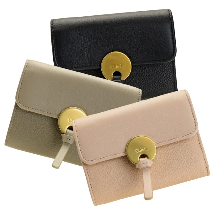 楽天市場】クロエ Chloe 三つ折り財布 INDY インディ chc17sp853 