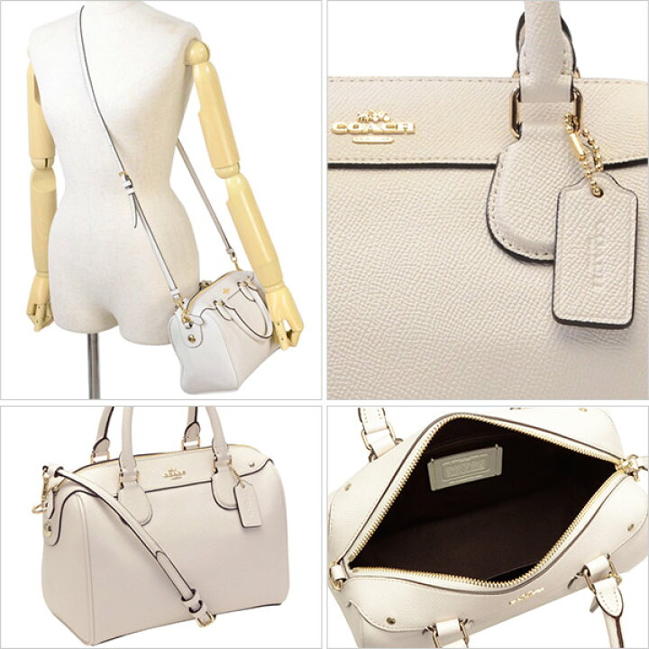 新品]COACH 2Wayショルダーバッグ ミニボストン 