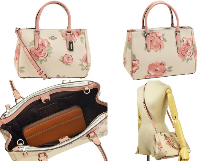 楽天市場】コーチ バッグ COACH 2wayショルダーバッグ 花柄 
