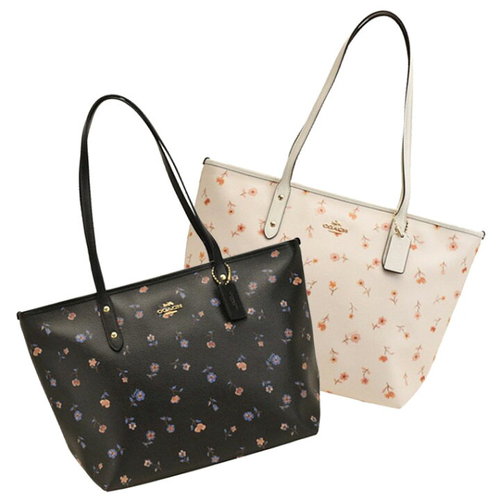 楽天市場】コーチ バッグ COACH トートバッグ 花柄 アウトレット品 