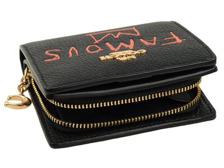 楽天市場】コーチ 財布 COACH 二つ折り財布 COACH×BASQUIAT バスキア 