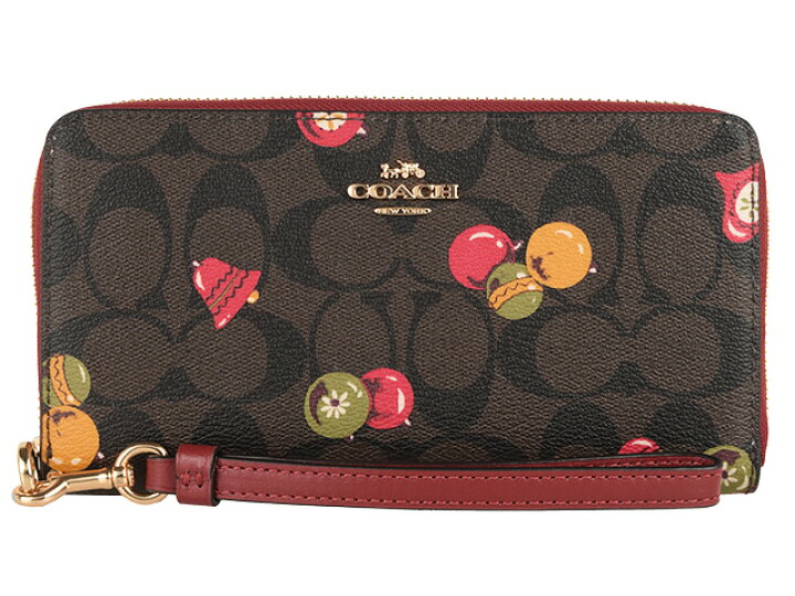 楽天市場】コーチ 財布 COACH ラウンドファスナー長財布 シグネチャー 