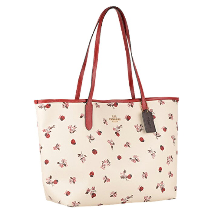 楽天市場】コーチ COACH トートバッグ 花柄 アウトレット品 c7272imcah  
