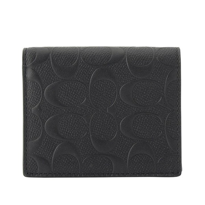 楽天市場 コーチ 財布 Coach 二つ折り財布 Fblk 二つ折り ファスナー 小銭入れ ウォレット サイフ さいふ 財布 メンズ かっこいい 小さい 小さめ コンパクト 軽い 薄い ブランド 本革 アウトレット 全品ポイント最大10倍 19日時 リヴェラール楽天市場店