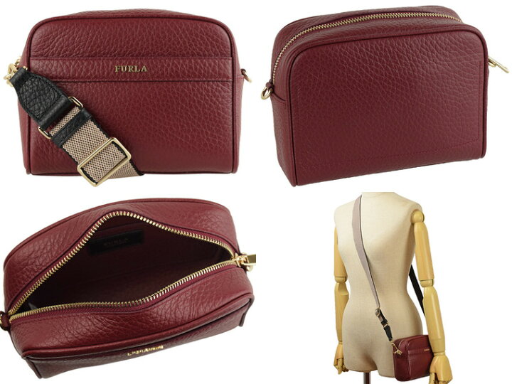 美品✨ FURLA アヴリル ショルダーバッグ カメラバッグ パステルカラー 