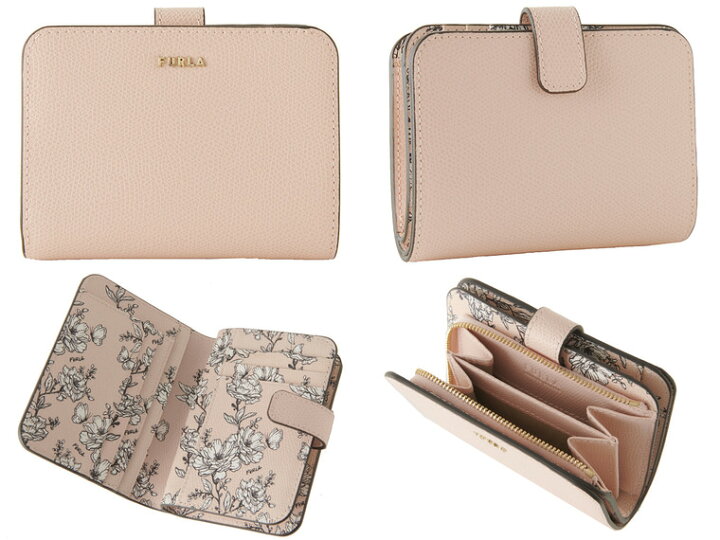 楽天市場】フルラ 財布 FURLA 二つ折り財布 花柄 BABYLON S  