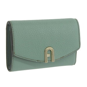 �t���� FURLA PRIMURA M COMPACT WALLET �O�܂���z ���z ���U�[ �O���[���n ���f�B�[�X wp00217bx00530946s 30���ԕԕi�ۏ� ����萔������ �ꗱ���{�� �y�V�X�[�p�[�Z�[��