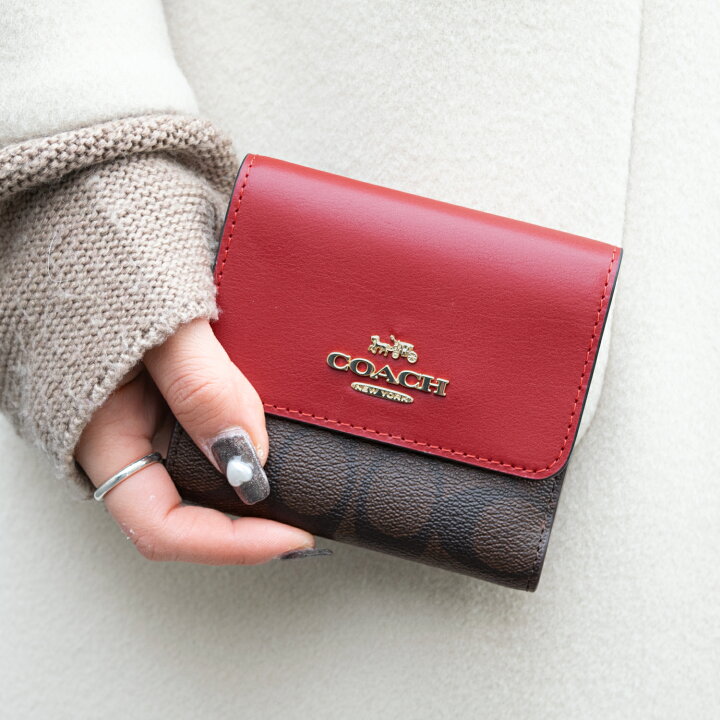 楽天市場】コーチ 財布 レディース 二つ折り財布 アウトレット品  