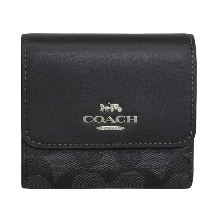 楽天市場】コーチ 財布 レディース 二つ折り財布 アウトレット ブラック×グレー SIG BLK SM TFD WLT CE930SVTSQ COACH ホワイトデー 新生活応援 : リヴェラール楽天市場店