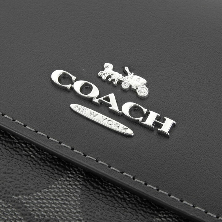 楽天市場】コーチ 財布 レディース 二つ折り財布 アウトレット ブラック×グレー SIG BLK SM TFD WLT CE930SVTSQ COACH ホワイトデー 新生活応援 : リヴェラール楽天市場店