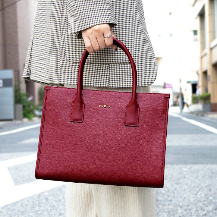 FURLA フルラ トートバッグ バーガンディ バッグ - その他 