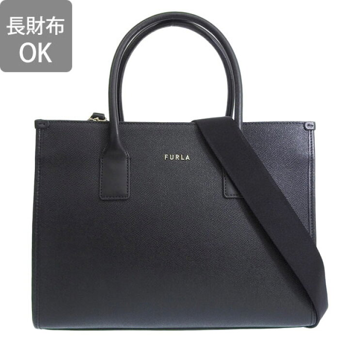 ✨美品✨FURLA フルラ ジェネシス L 2WAY トートバッグ 黒 A4 美品 FURLA