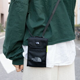 ノースフェイス バッグ メンズ レディース ショルダーバッグ 7～13歳 ブラック KIDS CROSS MINI POUCH NN2PP02R-BLK THE NORTH FACE ポイント10倍