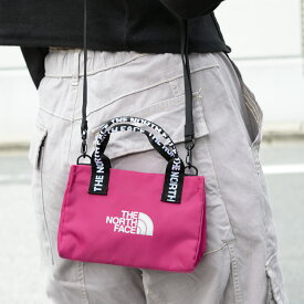 ノースフェイス バッグ ホワイトレーベル メンズ レディース ショルダーバッグ ホットピンク WL MINI CROSS BAG NN2PP06P-HPI THE NORTH FACE バレンタイン 早割 値下げセール