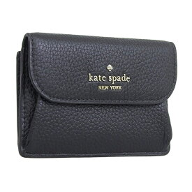 ケイトスペード 小物 レディース カードケース アウトレット レザー ブラック dumpling pebbled leather small KA574-001 KATE SPADE ポイント10倍