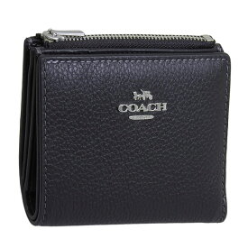 コーチ 財布 レディース 二つ折り財布 アウトレット レザー ブラック PBL LEATHER BIFOLD WALLET CM315SVDTV COACH ポイント10倍