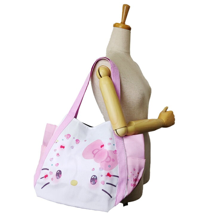 楽天市場】サンリオ SANRIO トートバッグ KTバルーン バッグ キティ50 
