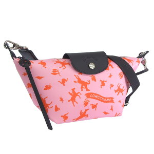�����V���� �o�b�O ���f�B�[�X �V�����_�[�o�b�O �s���N 10212-HDE-018 LONGCHAMP �y�V�X�[�p�[�Z�[��