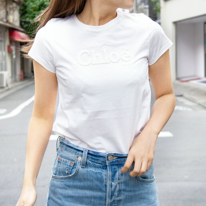 楽天市場】クロエ 衣類 ガール レディース Tシャツ 14サイズ コットン  