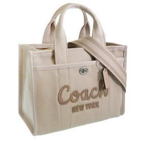 コーチ バッグ レディース 2WAY ショルダーバッグ トートバッグ キャンバス ベージュ CARGO TOTE 26 CP164LHVRA COACH