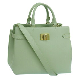 フルラ バッグ レディース 2WAY トートバッグ アウトレット レザー グリーン FURLA 1927 TOTE L WB00551ARE000FEL00 FURLA A4対応 楽天スーパーセール