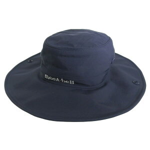 �����x�� ���� �����Y ���f�B�[�X �n�b�g L �i�C���� �l�C�r�[ Wide Brim Hat RL1108743BKNV mont-bell