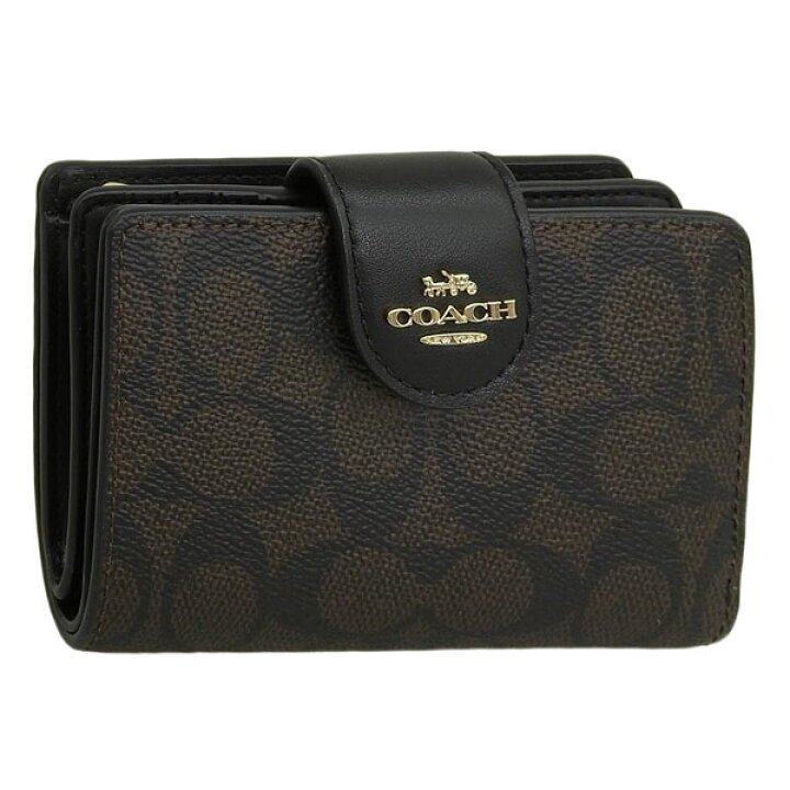 楽天市場】コーチ 財布 COACH 二つ折り財布 シグネチャー アウトレット  