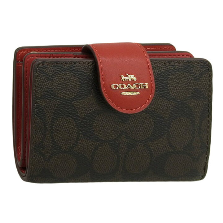 楽天市場】コーチ 財布 COACH 二つ折り財布 シグネチャー アウトレット  