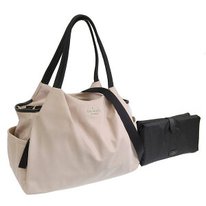 ケイトスペード バッグ レディース トートバッグ 防水シート付 アウトレット品 ウォームベージュ chelsea colorblock baby bag KF318-961 KATE SPADE A4対応