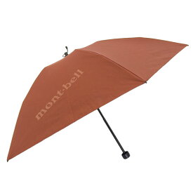 モンベル 日傘 晴雨兼用折りたたみ傘 トラベル サンブロックアンブレラ 50 メンズ レディース 傘 オレンジ 1128658OG mont-bell 小物