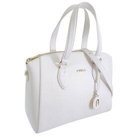 フルラ バッグ レディース 2WAY ショルダーバッグ ハンドバッグ アウトレット レザー ホワイト MINERVA-SATCHEL S BAG WB00444BX030601B00 FURLA