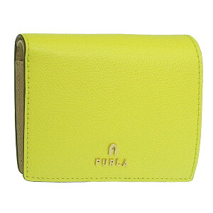 �t���� ���z ���f�B�[�X ��܂���z �A�E�g���b�g ���U�[ �C�G���[ CAMELIA COMPACT S WALLET BIFOLD WP00304ARE0003128S FURLA