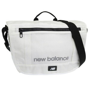 �j���[�o�����X �o�b�O �����Y ���f�B�[�X �V�����_�[�o�b�O S �i�C���� �z���C�g HIDDEN MESSENGER BAG NBGCESS201-WHITE NEW BALANCE A4�Ή�