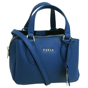 �t���� �o�b�O ���f�B�[�X 2WAY �V�����_�[�o�b�O �A�E�g���b�g ���U�[ �u���[ MINERVA MINI TOTE BAG WE00833BX03066G000 FURLA