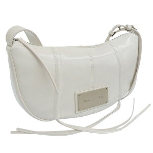 }[eBL obO fB[X V_[obO zCg HALF SHIRRING RIBBON ROUND BAG MK2500BG002VIV Matin Kim