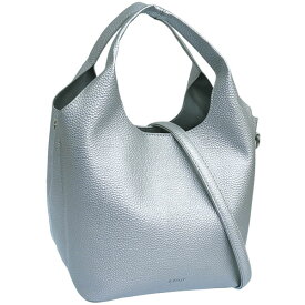 【11/10限定 抽選で2人に1人100%ポイントバック！要エントリー】 リンレ バッグ レディース 2WAY ショルダーバッグ ハンドバッグ シルバー OK-434SILVER RINRE