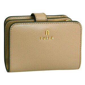 �t���� ���z ���f�B�[�X ��܂���z ���U�[ �x�[�W���u���E�� FURLA CAMELIA S COMPACT WALLET WP00315ARE0001257S FURLA
