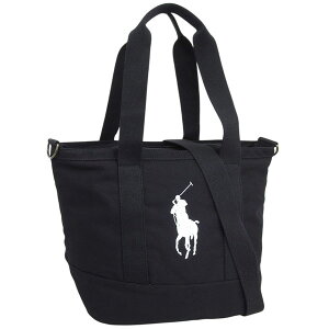 �����t���[���� �o�b�O �����Y ���f�B�[�X 2WAY �g�[�g�o�b�O �R�b�g�� �u���b�N 9AR023-GAZ RALPH LAUREN A4�Ή�