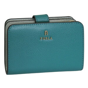 �t���� ���z ���f�B�[�X ��܂���z �A�E�g���b�g ���U�[ �O���[��×�O���[ CAMELIA M COMPACT WALLET WP00314ARE0004505S FURLA