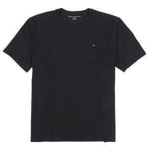 �g�~�[�q���t�B�K�[ �ߗ� �����Y T�V���c XL �u���b�N OP TH CREWNECK STRETCH SS TEE XM03543BDSXL TOMMY HILFIGER