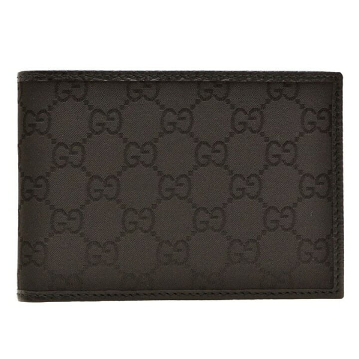 楽天市場】グッチ 財布 GUCCI 二つ折り財布 メンズ ブラック GG 