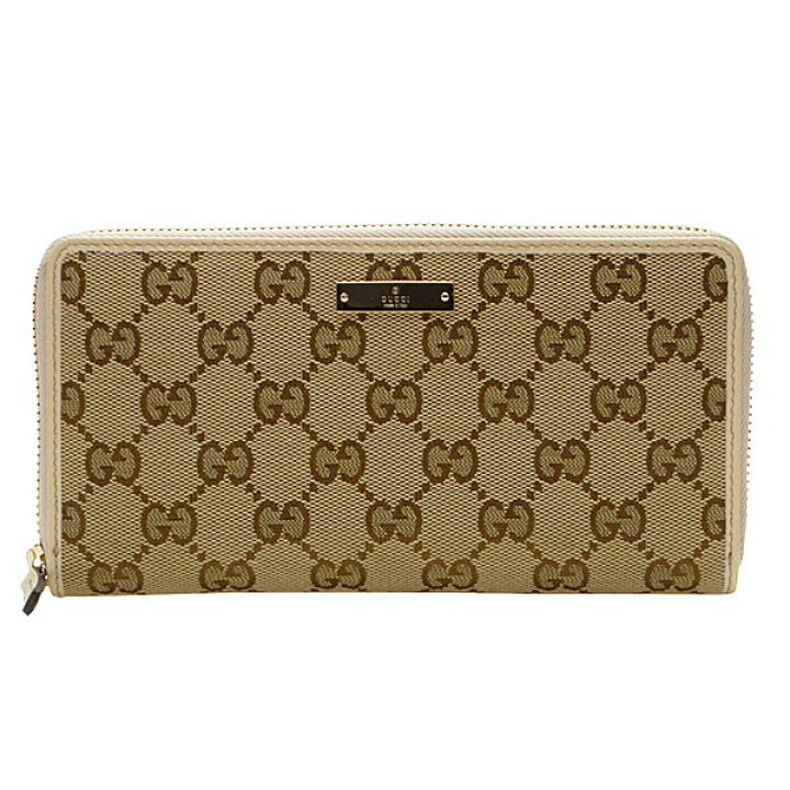 楽天市場】グッチ 財布 GUCCI ラウンドファスナー長財布 レディース 