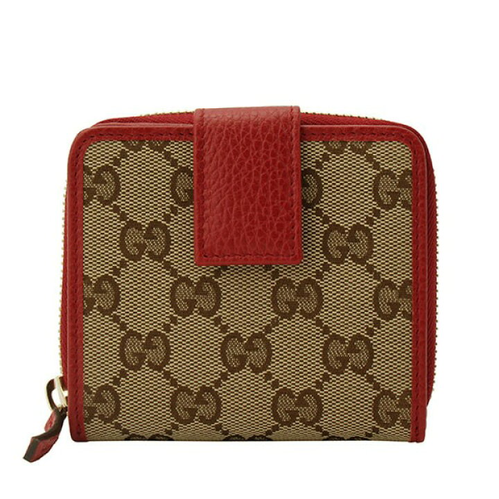 楽天市場】グッチ 財布 GUCCI ショップ袋付き 二つ折り財布 