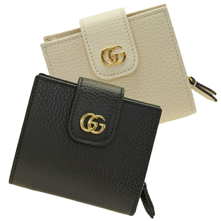 楽天市場】グッチ 財布 GUCCI ショップ袋付き 二つ折り財布 